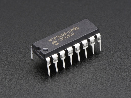 [856] MCP3008 - 8-Channel 10-Bit ADC With SPI Interface