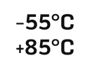-55 - +85 grader Celcius