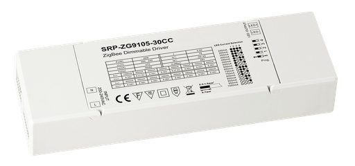 [SRP-ZG9105-30CC250-1000] Drivdon ZigBee 30W 250-1000mA - Dimbar - Constant Current