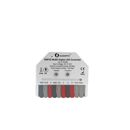 [GL-C-310WL] Ultra Mini ESP32 WLED LED Strip Controller