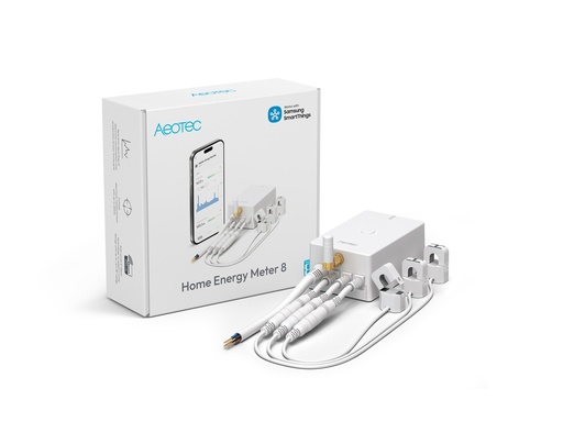 [ZWA046C3A60] Aeotec Home Energy Meter 8 – Three Clamps 60 A