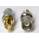 SMA female to BNC female adapter