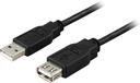USB 2.0 kabel Typ A hane - Typ A hona 1m