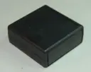 Plastbox medium Svart