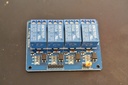 Relay board  5v/logic level operation 4 channels - assembled