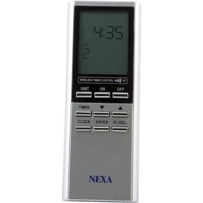 [TMT-918] Fjärrkontroll digital, timer, klocka, 16 kanaler självlärande - Nexa TMT-918