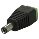 Adapter Batterieliminatorkontakt till skruvterminal - Hane
