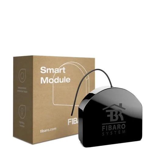 [FGS-214] Inbyggnadsrelä 1 kanal (potentialfri utgång) - Fibaro Smart Module