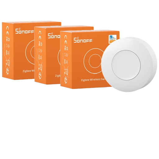 [SNZB-01P-3] Trådlös knapp med Zigbee 3-pack
