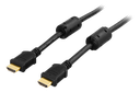 HDMI kabel 2m, Premium High Speed HDMI with Ethernet, svart