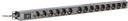 Grenuttag 2m 15xCEE 7/4,1xCEE 7/7,petskyddad,0,808m 1U,svart