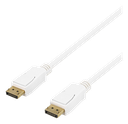 DisplayPort kabel 0,5m, Ultra HD i 60Hz, 21,6 Gb/s,vit