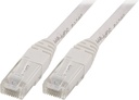 Nätverkskabel 3m U/UTP Cat5e, vit