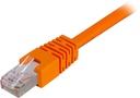 Nätverkskabel 3m F/UTP Cat6, LSZH, orange