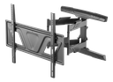 DELTACO Office, slim full-motion 3-way wall, 37"-80", 45kg, 200x200-60