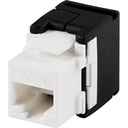 DELTACO UTP Cat6 Keystone kontaktdon, "Tool-free"