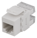 DELTACO UTP Cat6 Keystone kontaktdon, 180 grader, "Tool-free"