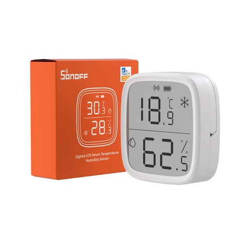 [SNZB-02D] Temperatur/luftfuktighetsmätare med skärm