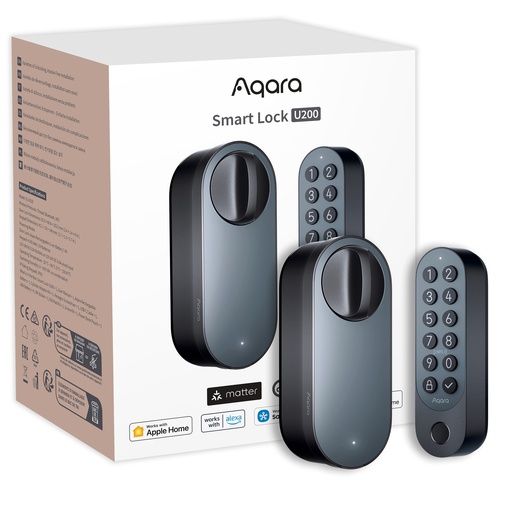 [EL-D02D] Smart Lock U200 (Offline, Black)