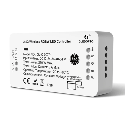 [GL-C-007P] Dimmer (RGBW) - LED strip controller