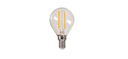 LED lampa Filament E14, P45, 2,2W, 250 lm