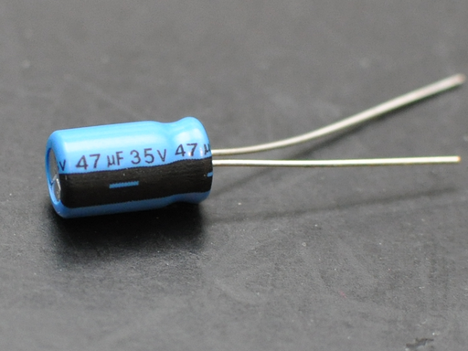 [2194] 47uF 35V Electrolytic Capacitors - Pack of 10