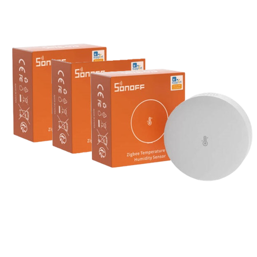 [SNZB-02P-3] Temperatur/luftfuktighetsmätare med Zigbee 3-Pack