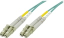 DELTACO OM3 fiberkabel LC - LC, duplex, multimode, 50/125, 100m