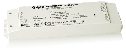 [SRP-ZG9105-24-100CVF] Drivdon Zigbee 100W 24V - Dimbar - Konstant Spänning