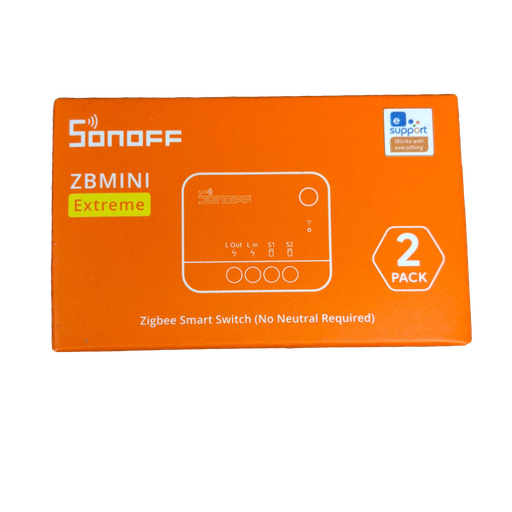 [ZBMINIL2-2] Sonoff Litet och smart inbyggnadsrelä med Zigbee 3.0 | 2-pack