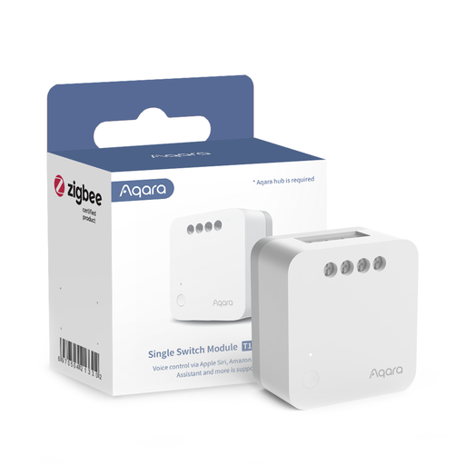 [SSM-U02] Aqara inbyggnadsrelä 1-kanal utan nolla - Single Switch Module T1