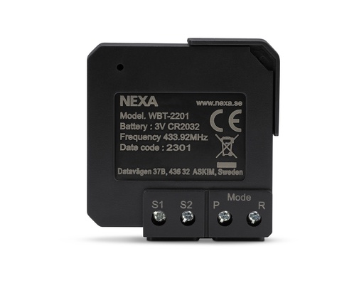 [WBT-2201] Inbyggnadsändare, batteridriven WBT-2201