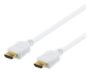 High-Speed Premium HDMI-kabel, 1,5m, Ethernet, 4K UHD, vit
