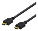 High-Speed Premium HDMI-kabel, 1,5m, Ethernet, 4K UHD, svart