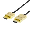 PRIME tunn HDMI-kabel med guldpläterade zink-kontakter, 5m