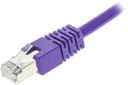 Nätverkskabel 15m F/UTP Cat6, LSZH, lila