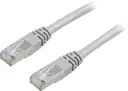 Nätverkskabel 7m F/UTP Cat6, 250MHz, Delta-cert, LSZH, grå