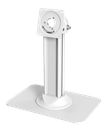DELTACO Office Desk Stand VESA 75x75, 100x100 White