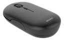 DELTACO Wireless office silent mouse, flat shape design, USB receiver