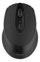 DELTACO Wireless office silent mouse, USB receiver, rubber coated