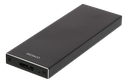 DELTACO Externt M.2 kabinett, USB 3.0, 5 Gbps, Black