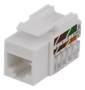 DELTACO UTP Cat6 Keystone kontaktdon, 90 grader, "Tool-free"