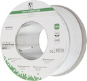 DELTACO UTP installationskabel, Cat6, LSZH, 100m, vit