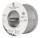 DELTACO U/UTP Cat6 riser installationskabel, 100m trumma, 250MHz, Delt