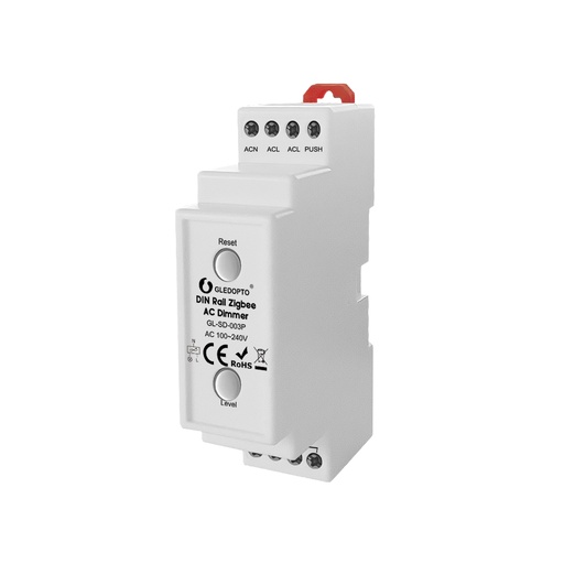 [GL-SD-003P] ZigBee Pro Din-Rail Tailing-Edge AC Dimmer