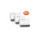 3-pack Sonoff ZBMINIR2 – Smart Strömbrytare Zigbee 3.0 (Neutralledare)